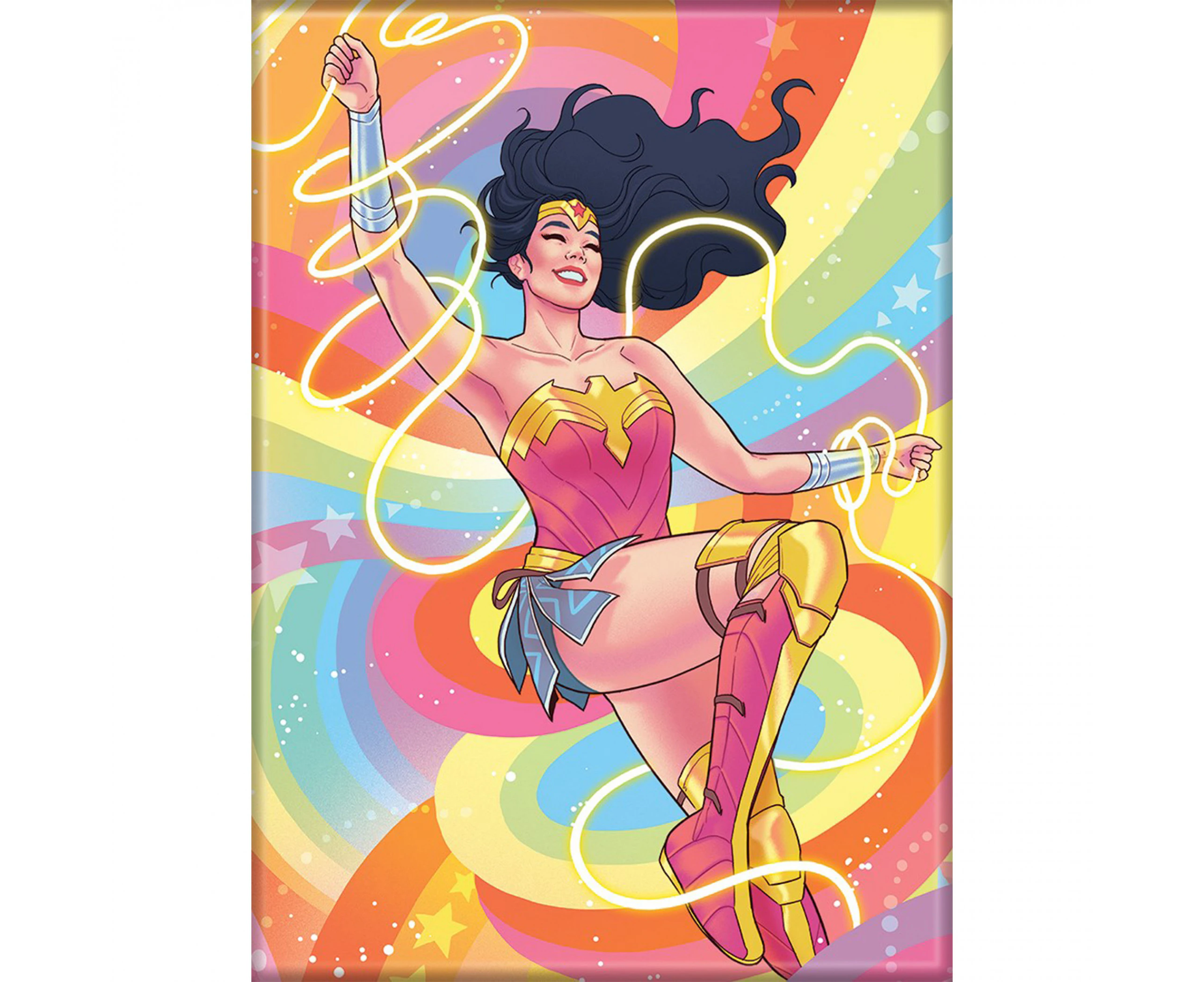 DC Comics Wonder Woman Joyous Pride Magnet