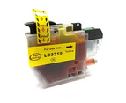 Brother LC-3319XL LC3319XL Y Generic Yellow Ink Cartridges - 1,500 pages (High Yield of Brother LC-3317 Y)