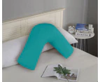 1000TC Ultra Soft V SHAPE Pillowcase - Teal