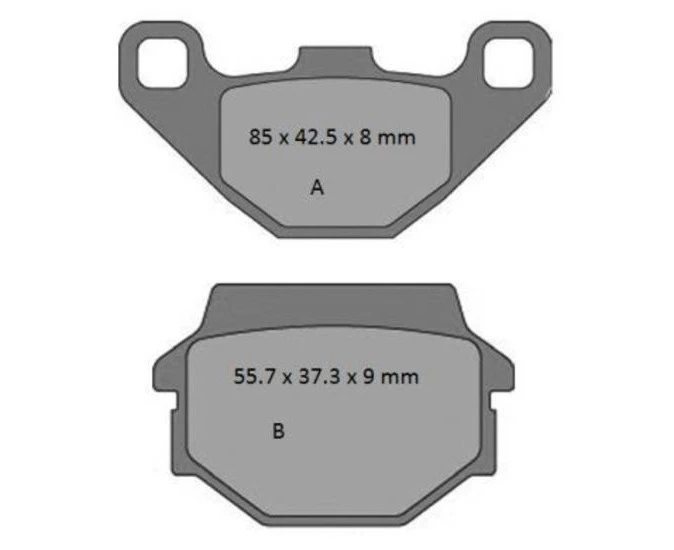 Kawasaki KDX200 1989-1992 Pro-X Brake Pads Front