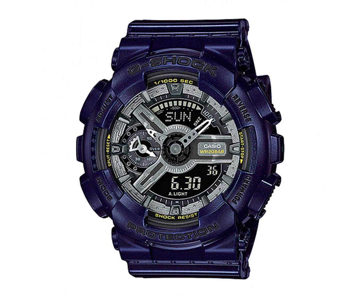 CASIO G-SHOCK GMA-S110MC-2ADR DIGITAL QUARTZ BLUE RESIN WOMEN'S WATCH