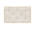 vidaXL Pallet Sofa Cushion Beige 73x40x7 cm