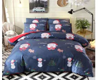 3D Santa Claus Snowman 2178 Quilt Cover Set Bedding Set Pillowcases Duvet Cover KING SINGLE DOUBLE QUEEN KING