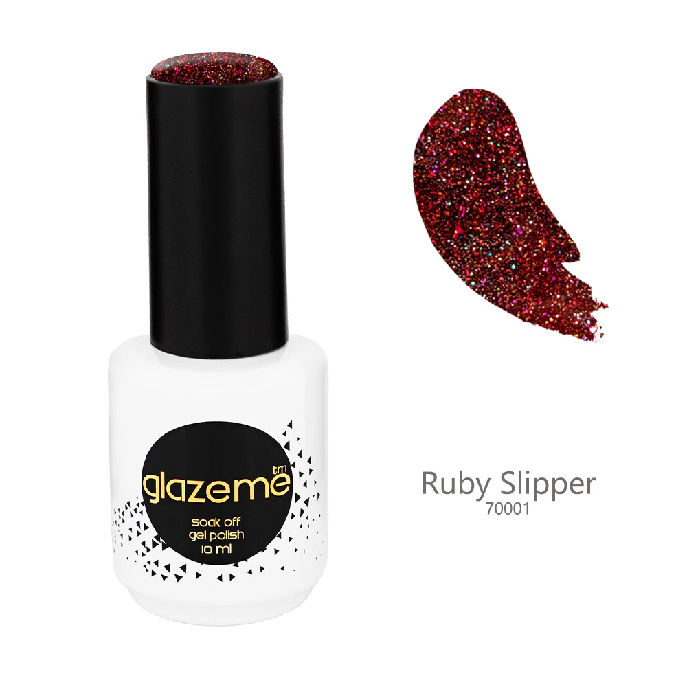 GlazeMe Ruby Slipper - Gel Nail Polish