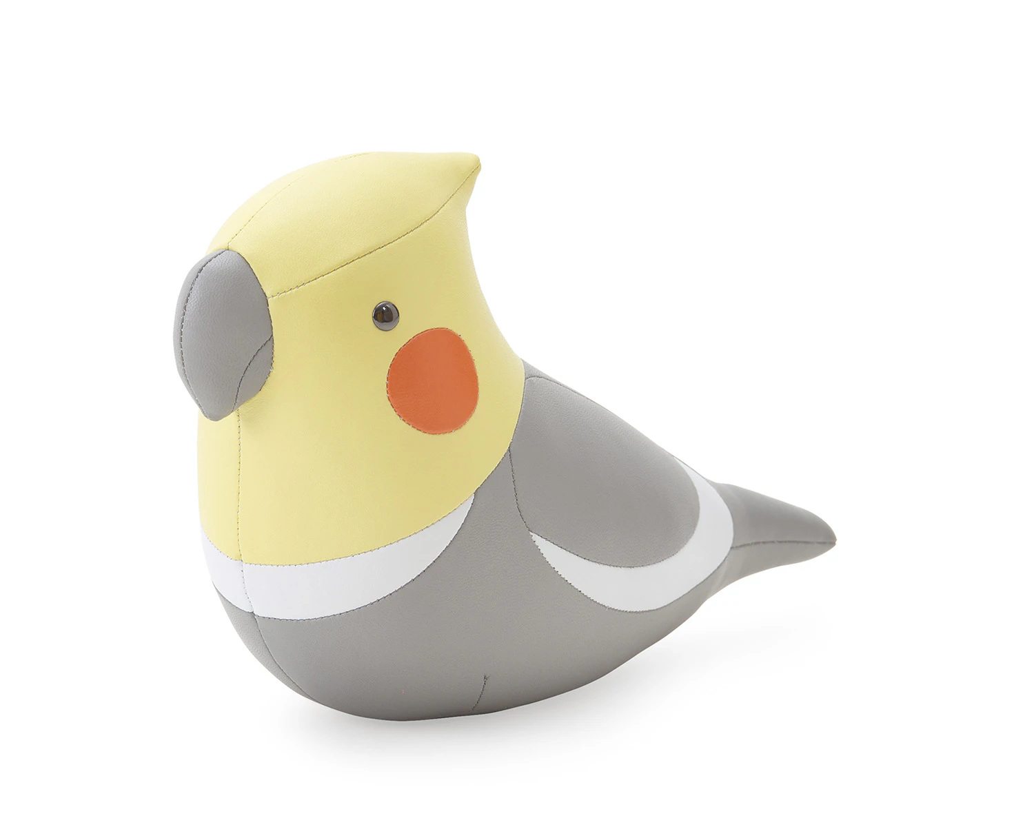 Bookend Classic Cockatiel Gray