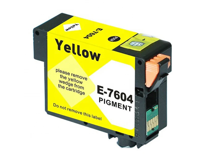 Epson 760 Generic Yellow Ink Cartridge [C13T760400]