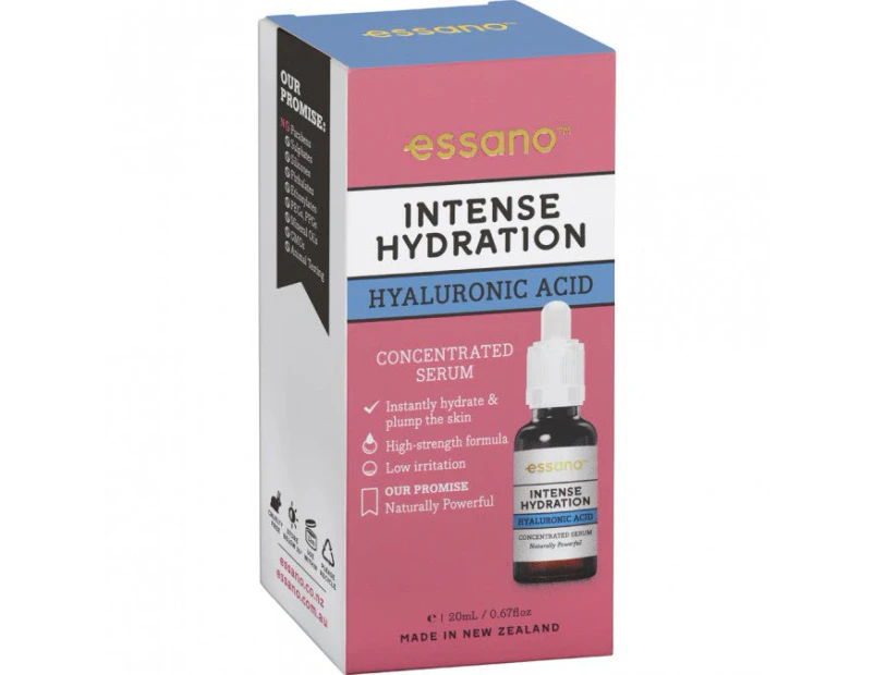 Essano Intense Hydration Concentrated Hyaluronic Acid Serum 20ml