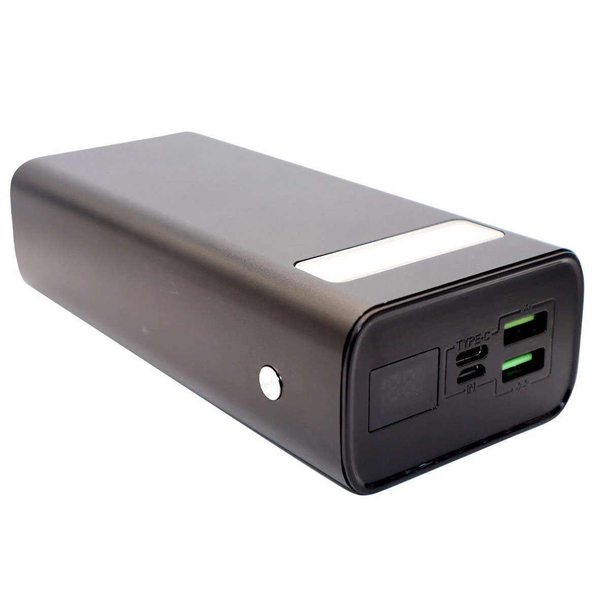 Maxxlee 30000mAh Super Fast Charging Dual USB Torch Light Portable Battery Charger Power Bank