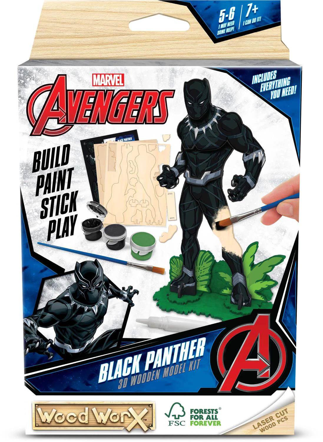 Wood WorX Marvel Black Panther