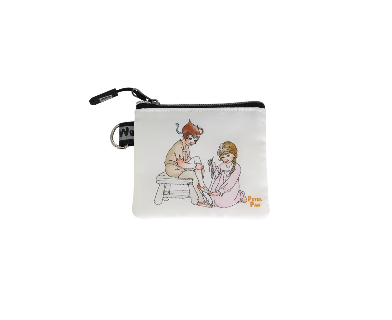 Young Spirit Alice In Wonderland Coin & Jewellery Purse - Peter Pan with Wendy