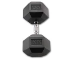 Body-Solid Rubber Coated Hex Dumbbell - 50 Kg