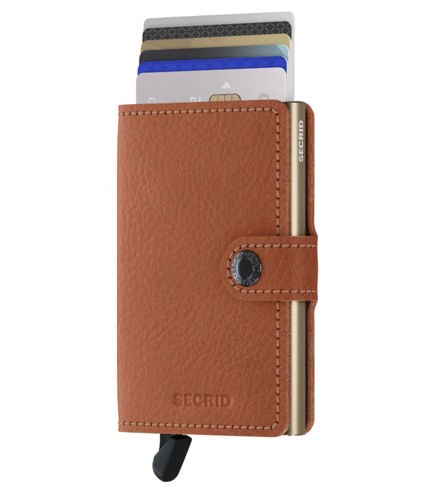 Secrid Miniwallet Compact Travel Wallet - Veg Tanned - Caramello Sand