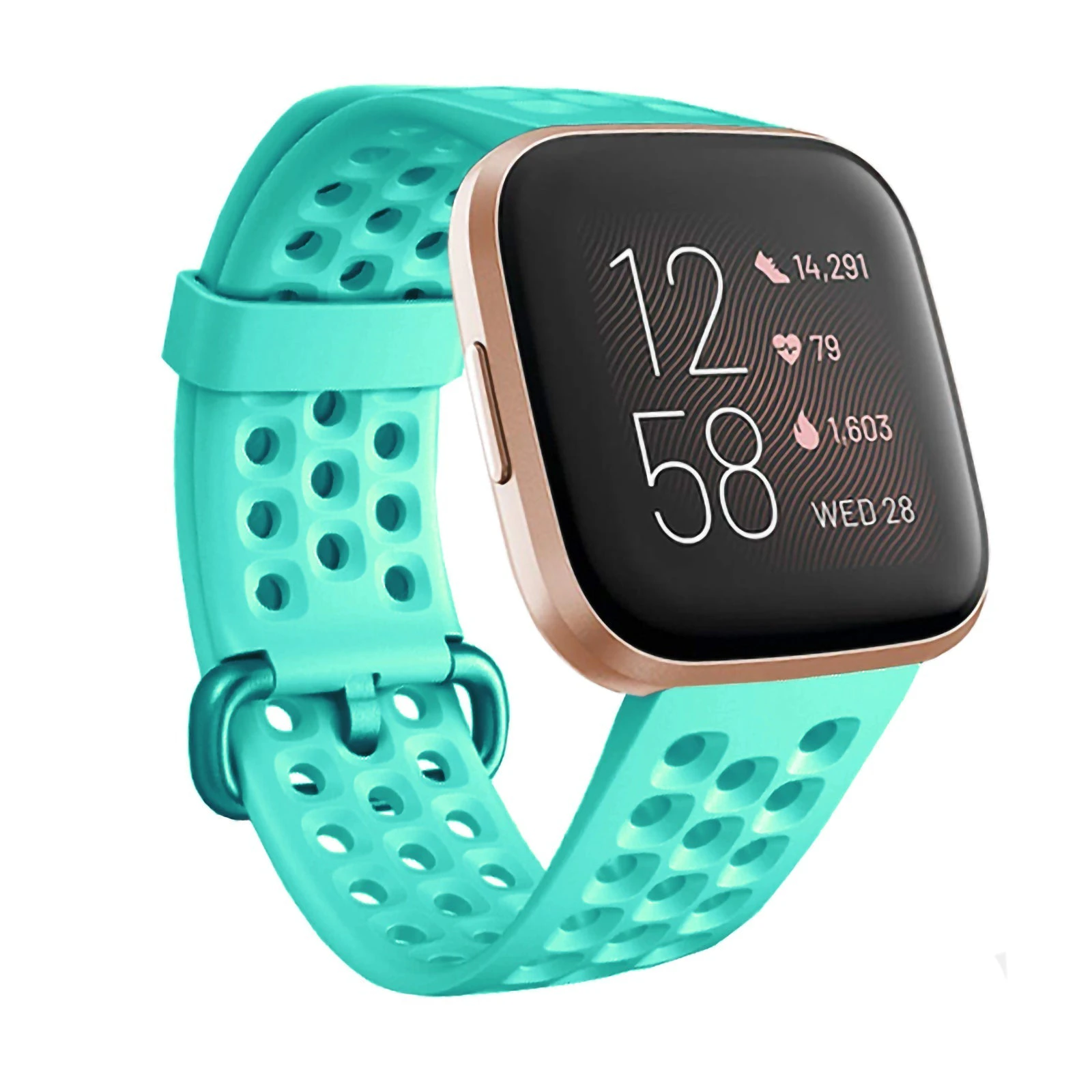 Fitbit Versa 2 Lite Sports Replacement Band Mint Green