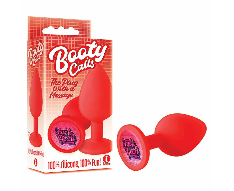 Icon Booty Calls Silicone Butt Plug Model 9fc, Ultimate Pleasure For All Genders, Intense Sensations, Seductive Black