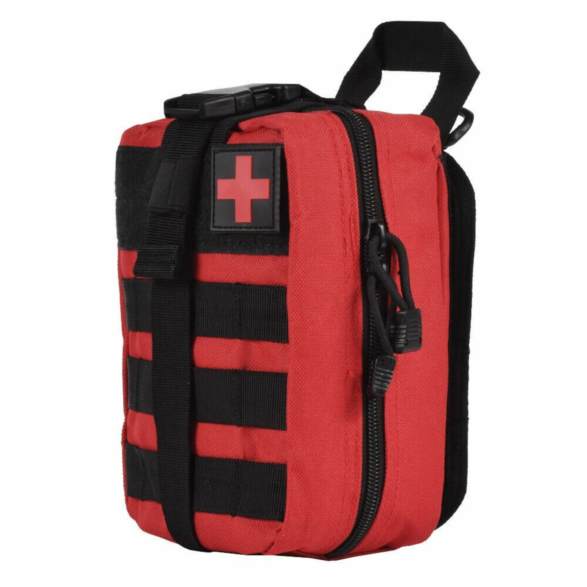 Tactical Away EMT IFAK Medical Pouch First Aid Kit Utility Bag - Red