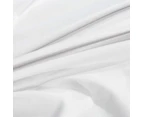 Jacquard Floral Queen King Size Doona Duvet Quilt Cover Set Bedding Pillowcases - Silver Gray