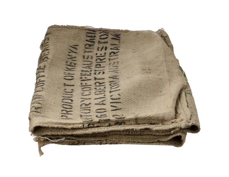 HESSIAN SACK FOR COMPOSTING / WORM FARM  PACK OF 5