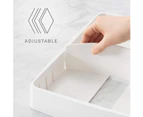 StoraLid Food Container Lid Organizer Medium White