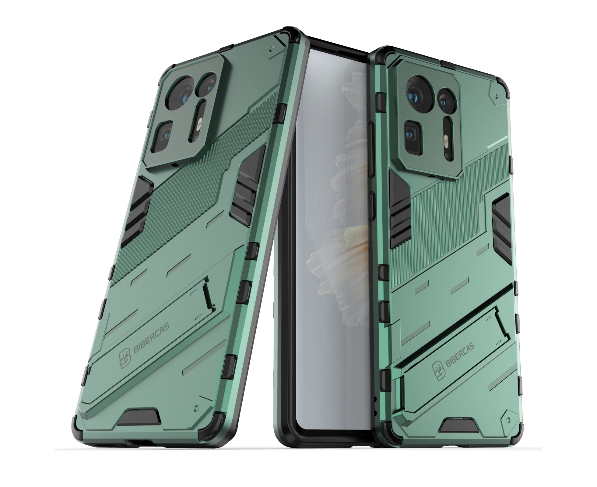 HKXM Tough Armor Designed For Xiaomi Mi MIX4-Green