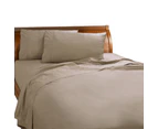 Percale Fitted Sheet Set With 38cm Wall All Bed Sizes - Linen