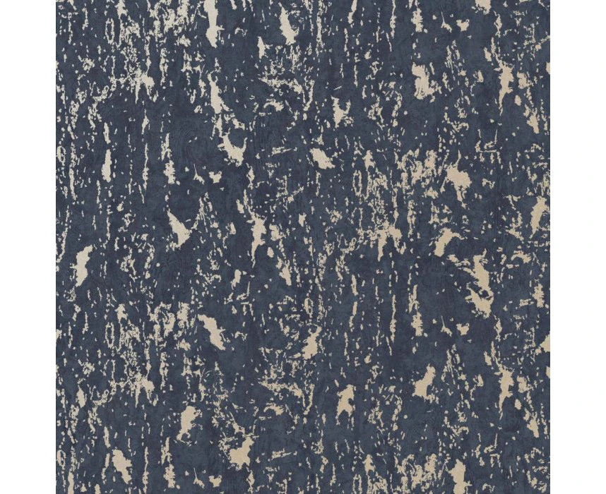 Graham & Brown Superfresco Colours Milan Wallpaper Navy/Pale Gold