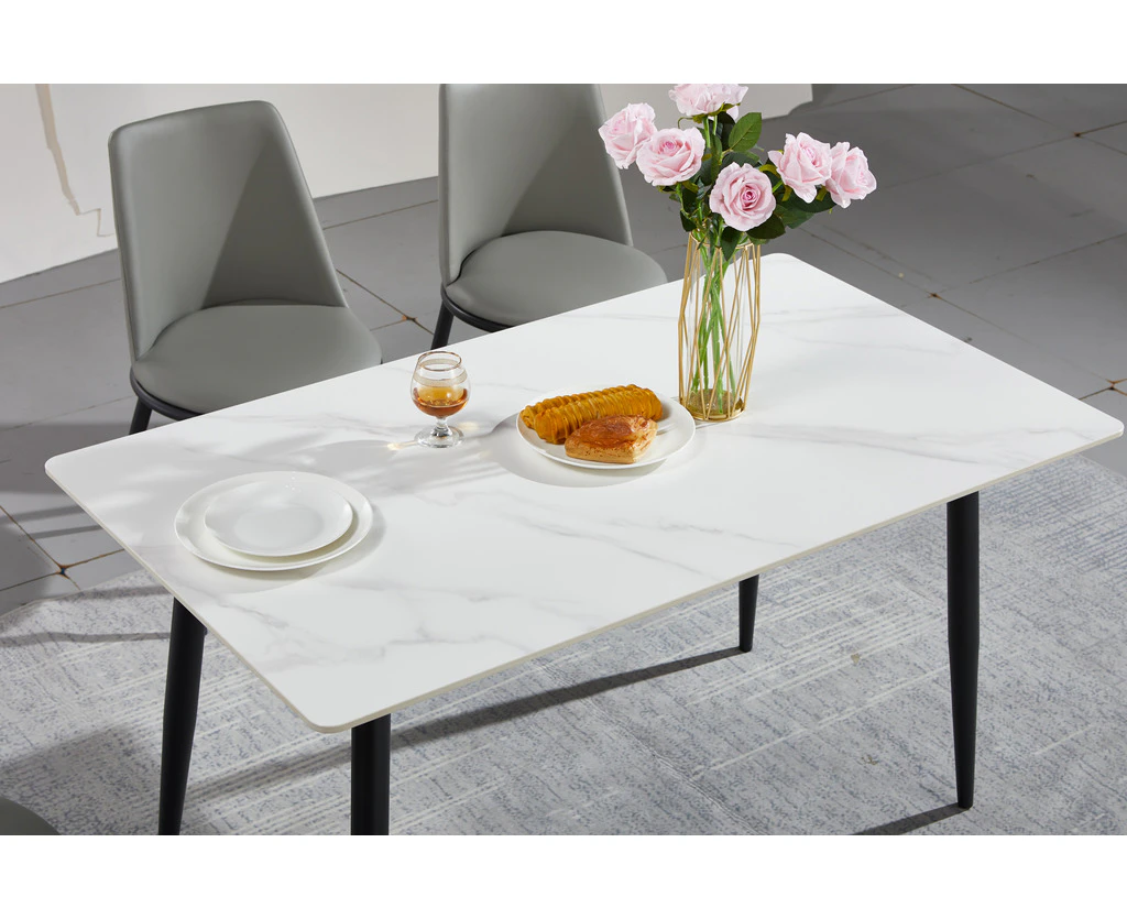 Life Décor Nicola - Premium Sintered Stone Dining table (1.6m wide)