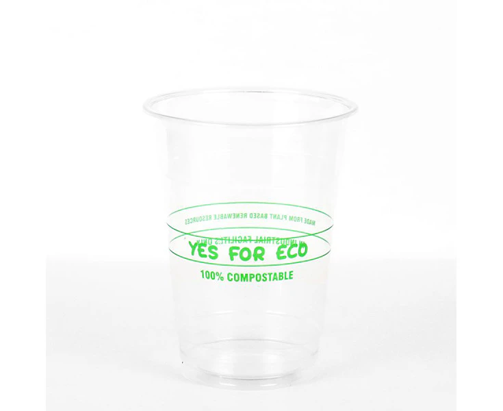 New ZIVBIO Compostable Cups - 354ml - 50 Pieces/Pack, 20 Packs/Carton