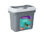 Paws & Claws 30L Pet Food Storage Container w/ Scoop For Dry Pet Food/Bird Seeds
