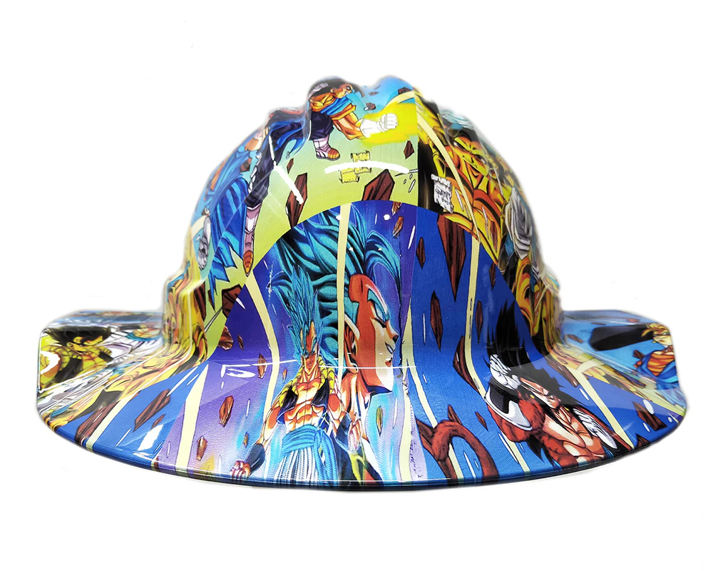 Cool Hard Hats Unisex DRAGON BALL Z Broadbrim Safety Hard Hat