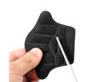 4 Pairs Anti Wear Heel Protection Pads Cushions Heel Liners Grips Heel Inserts Insoles Black