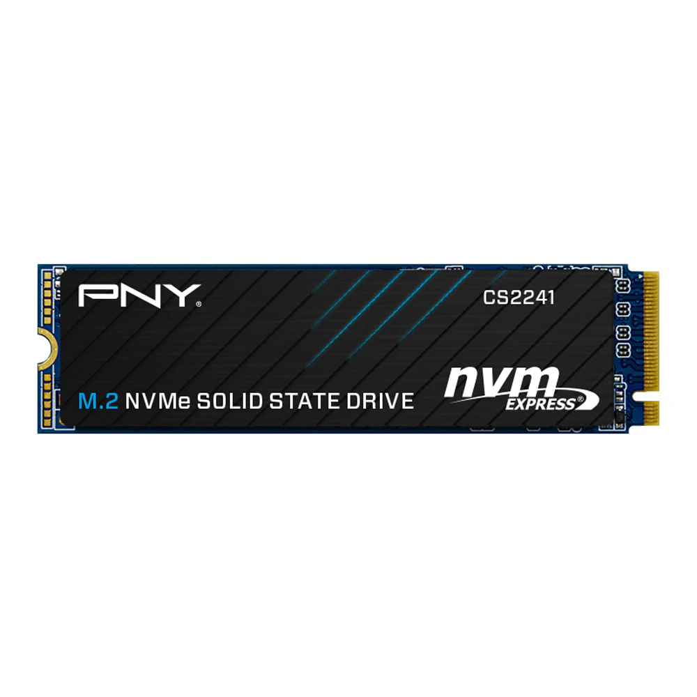 PNY CS2241 4TB NVMe SSD Gen4x4 M.2 5000MB/s 4200MB/s R/W TBW 1.5M hrs MTBF 5yrs wty