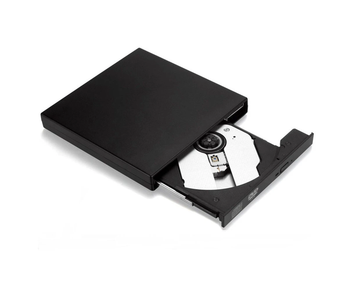 External CD/DVD +/-RW Drive USB 2.0 Type-C Premium Portable DVD CD ROM Player Reader Writer Burner Optical