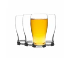 Classic Tulip Pint Beer Glasses Set of 4  580ml