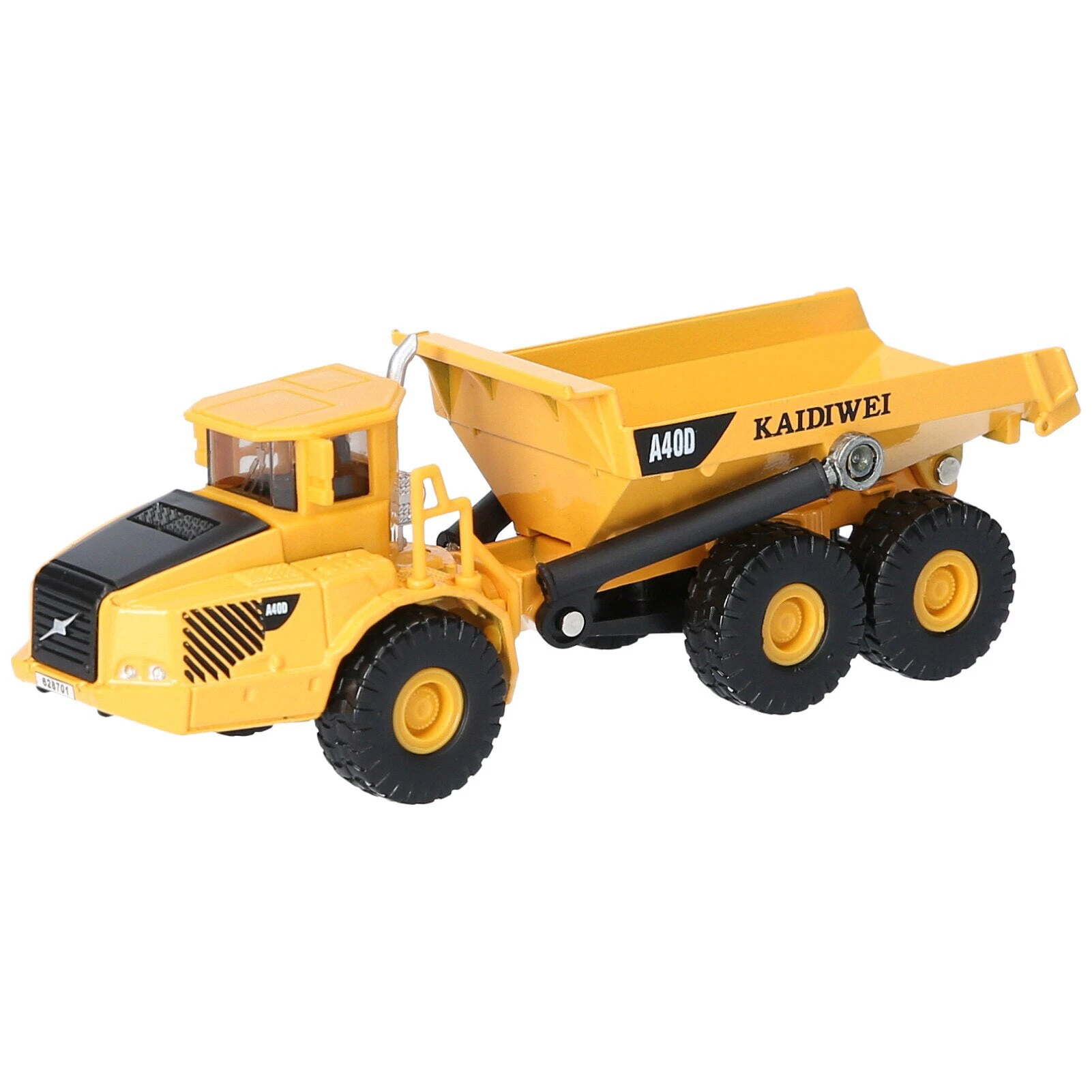 Die Cast Dump Truck 1:87 Scale Heavy Construction Mining Vehicle 3D Model