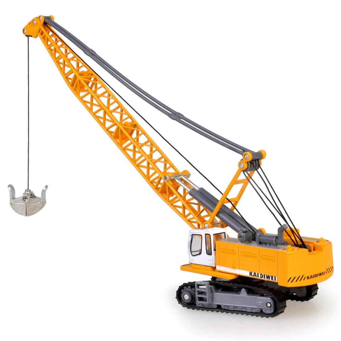 Die Cast Tower Cable Excavator 1:87 Scale Heavy Construction Vehicle 3D Model