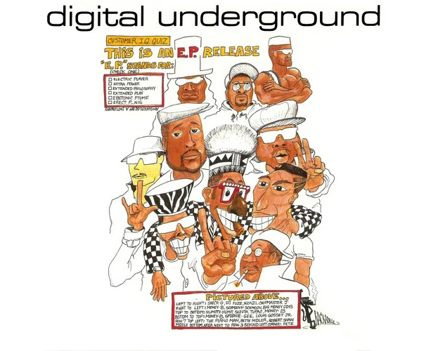 Digital Underground - This is an E.P. Release  [VINYL LP] 140 Gram Vinyl USA import