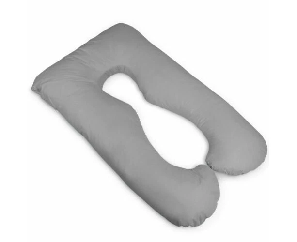 U-shape Maternity Pillow Pregnancy Nursing Sleeping Body Support Feed Aus made - Grey