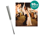 90cm Large Sparklers Party Sparkler For Birthdays Party Parties Wedding Low Smoke Gold Sparklers - 60pcs