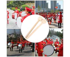 2Pcs Drum Stick High Quality Wool Wooden Handle Precussion Instrument Accessories