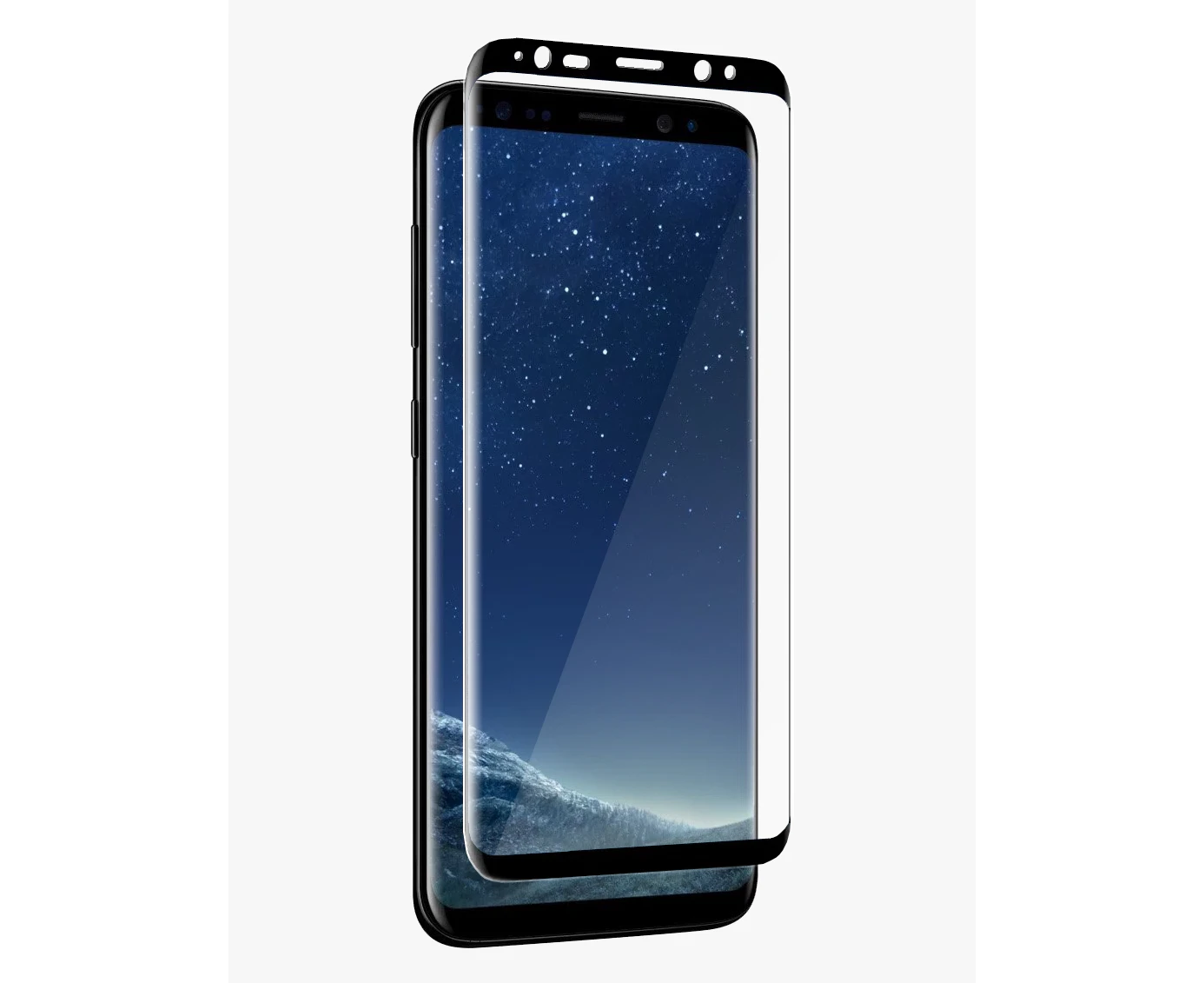 Samsung Galaxy S8 Plus Full Glue Coverage 9H Tempered Glass Screen Protector