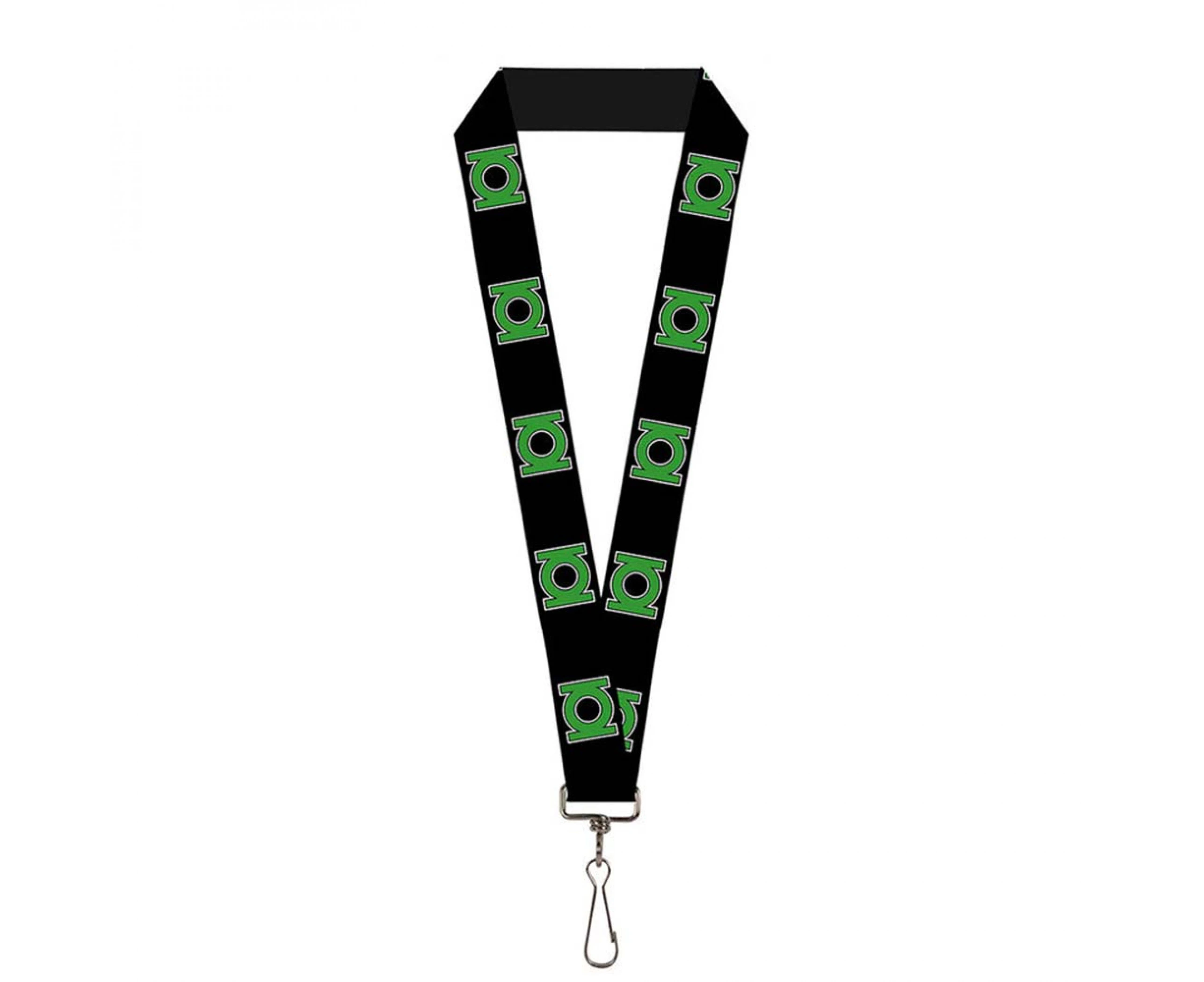 DC Comics Green Lantern Logo 1" Lanyard