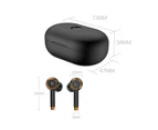 2Pcs L2 Wireless Earbuds In-ear Stereo Mini True Wireless Stereo Bluetooth-compatible 5.0 Earphones for Gaming