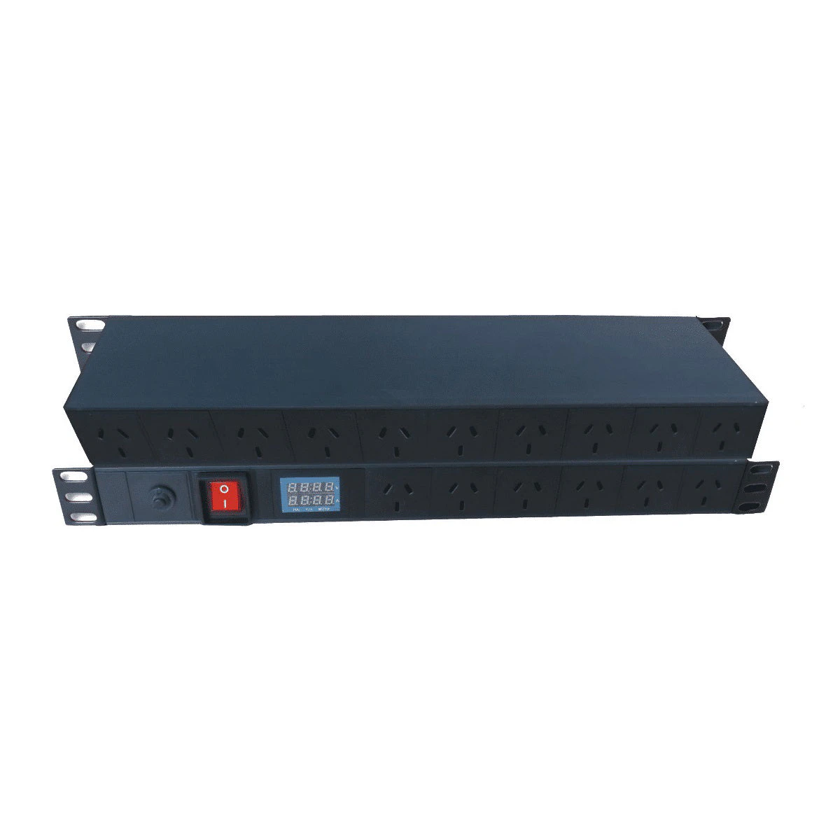 Power Rail 16 Way 1Ru 19 Rack Mount