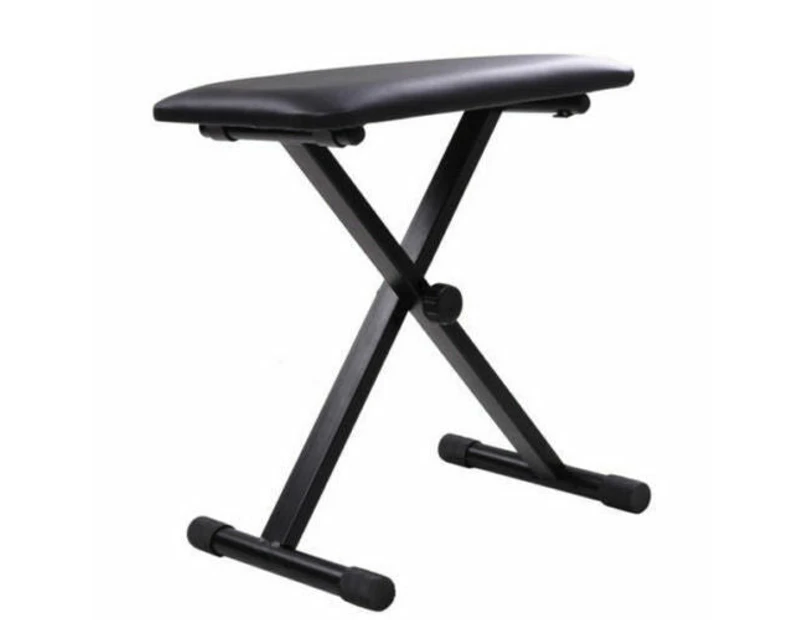 Portable Adjustable 3 Way Keyboard Piano Stool Folding Seat Bench Chair