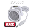 GME SPK45  WHITE Water Resistant Extension Speaker Suits: GX300 GX600 Radio