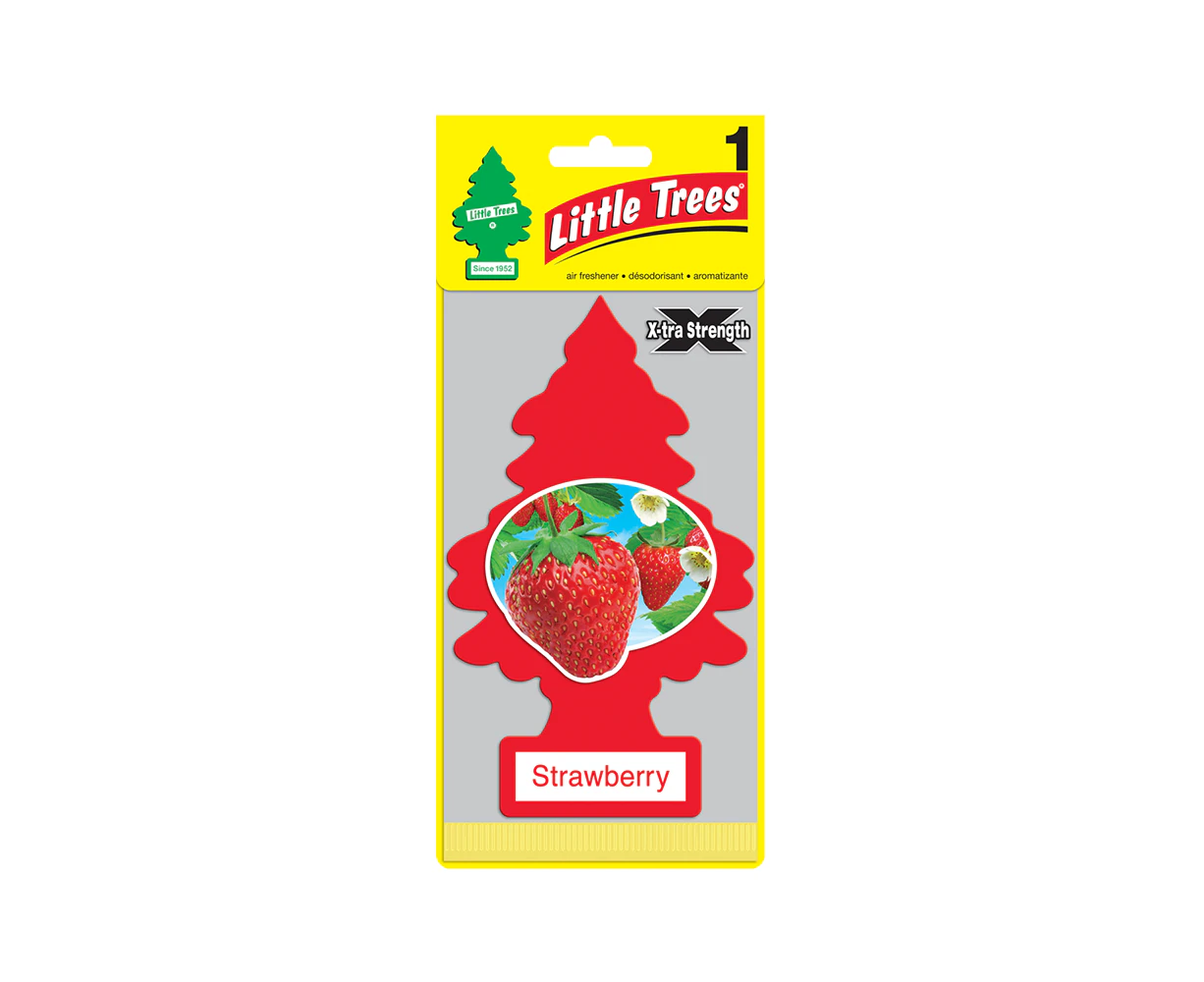 LITTLE TREE EXTRA LARGE STRAWBERRY AIR FRESHENER ( LTEXS )