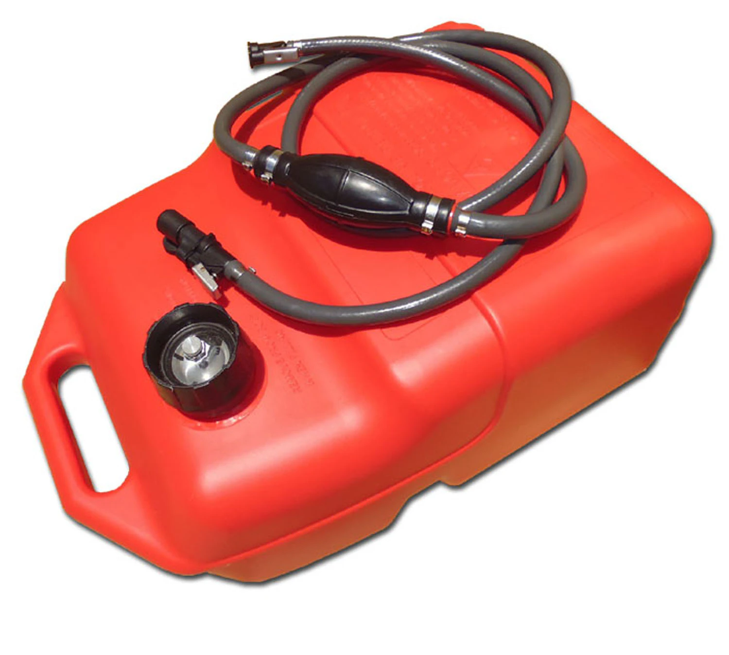 25 Litre OUTBOARD FUEL TANK - JOHNSON FUEL LINE + GAUGE - Boat Portable Petrol