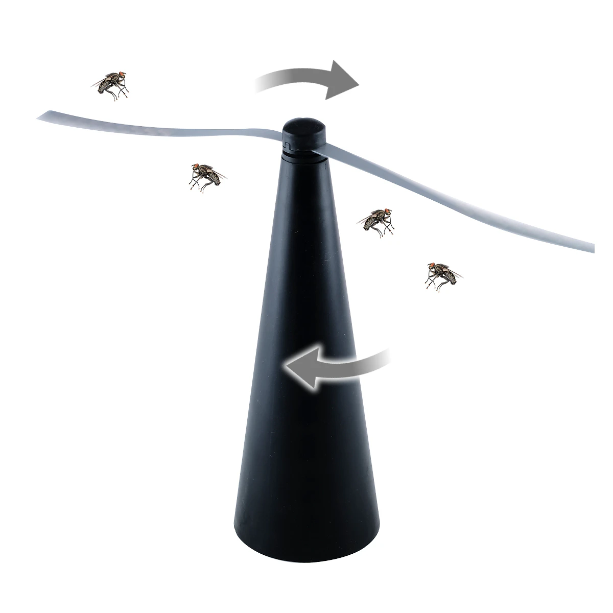 SAS Pest Control Fan Fly & Insect Repellent 360 Degree Rotating Wings 24cm