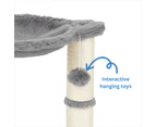 Petwiz 52cm Faux Fur Cat Tree Scratching Post