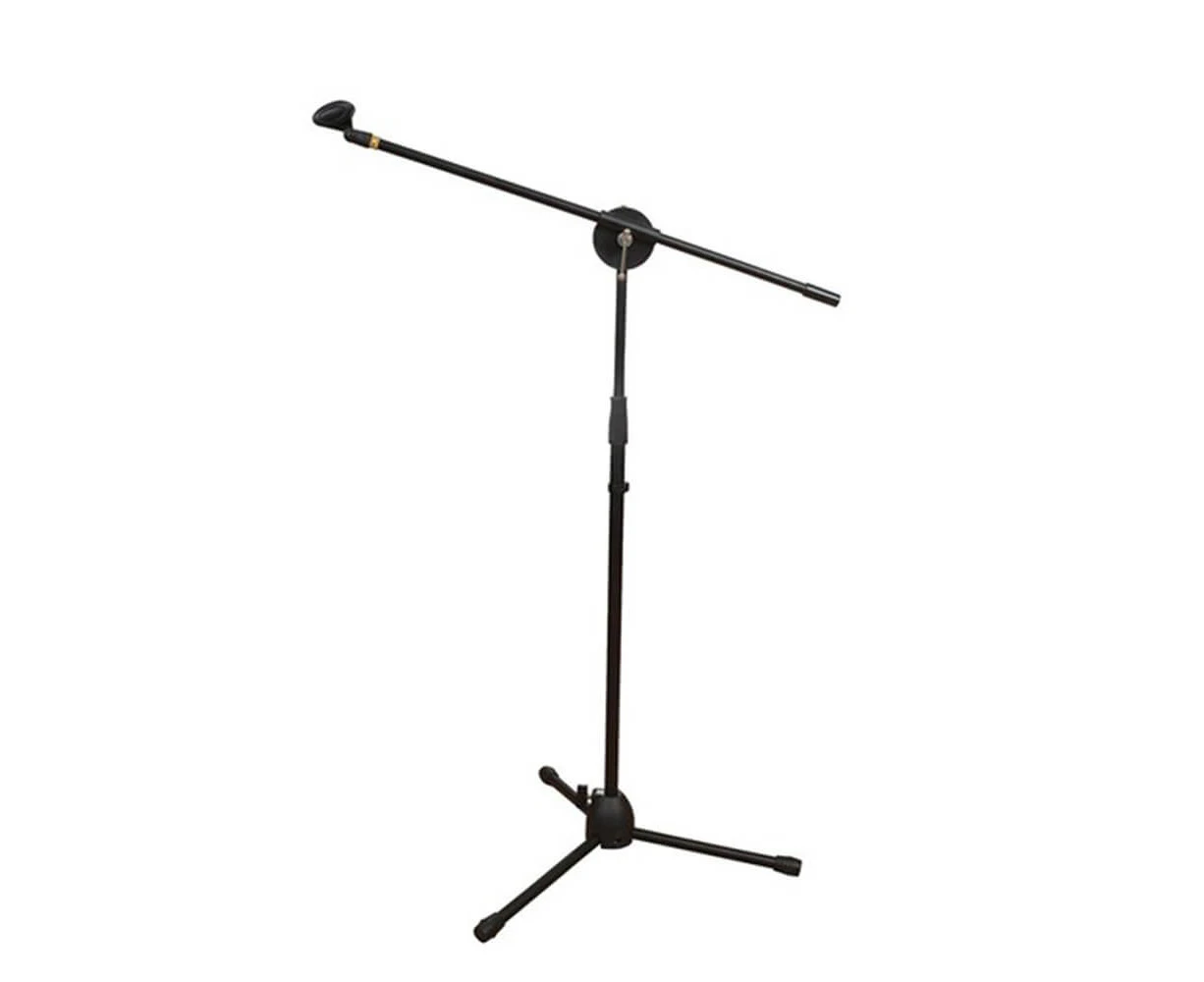 HQ Professional Mic Stand w/ Adjustable Boom (Black)